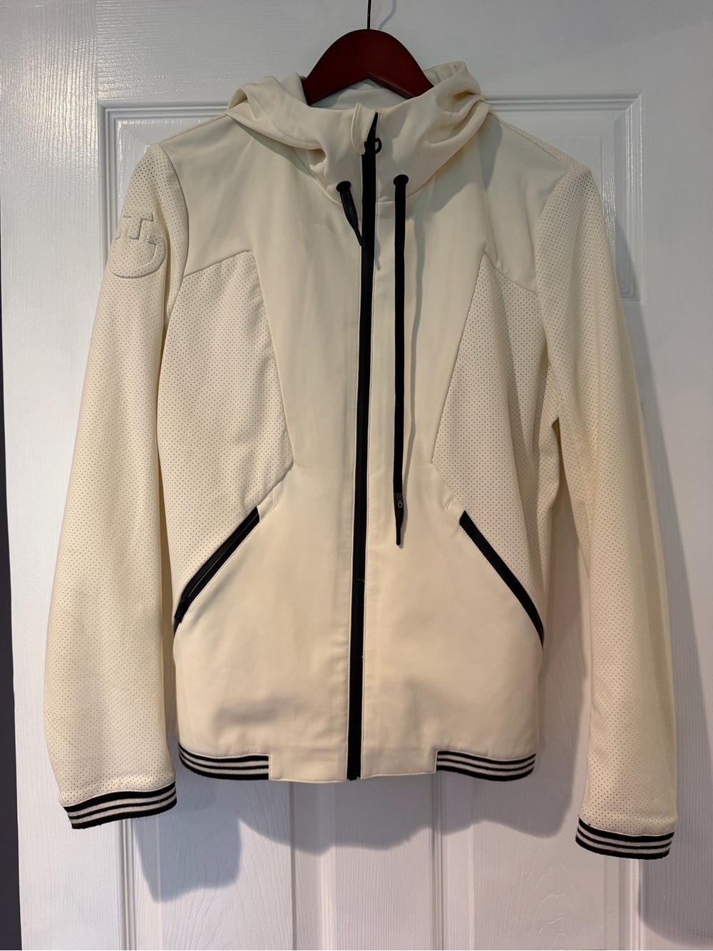 Cavalleria Toscana Perfortated Stretch Jacket- M